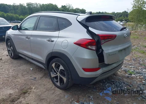 2018 Hyundai Tucson Limited z USA, uszkodzony, nr VIN KM8J3CA27JU724741